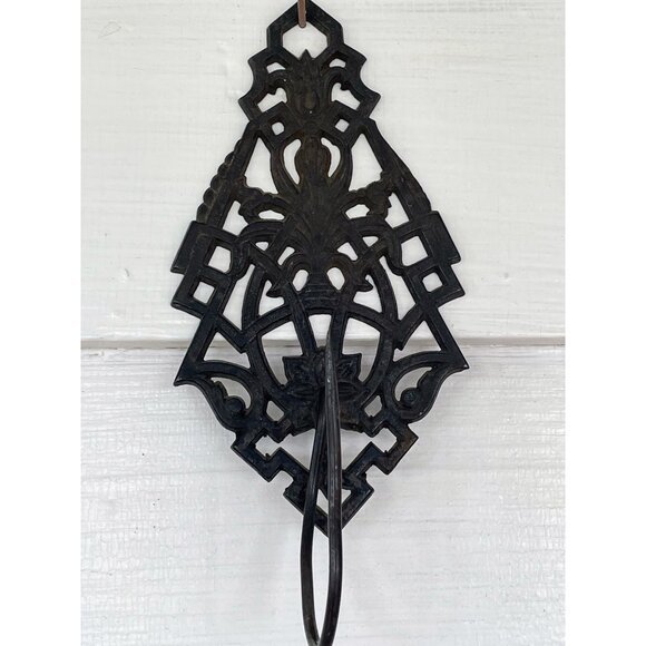 Antique Eastlake Cast Iron Wall hanging Paper Bill Receipt Spike - Picture 9 of 10